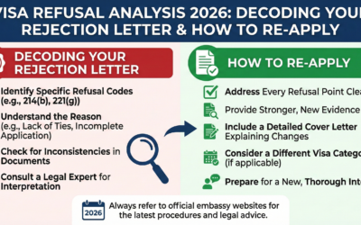Visa Refusal Analysis 2026: Decoding Your Rejection Letter & How to Re-Apply